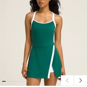 Wilson Green and White Tennis Dress